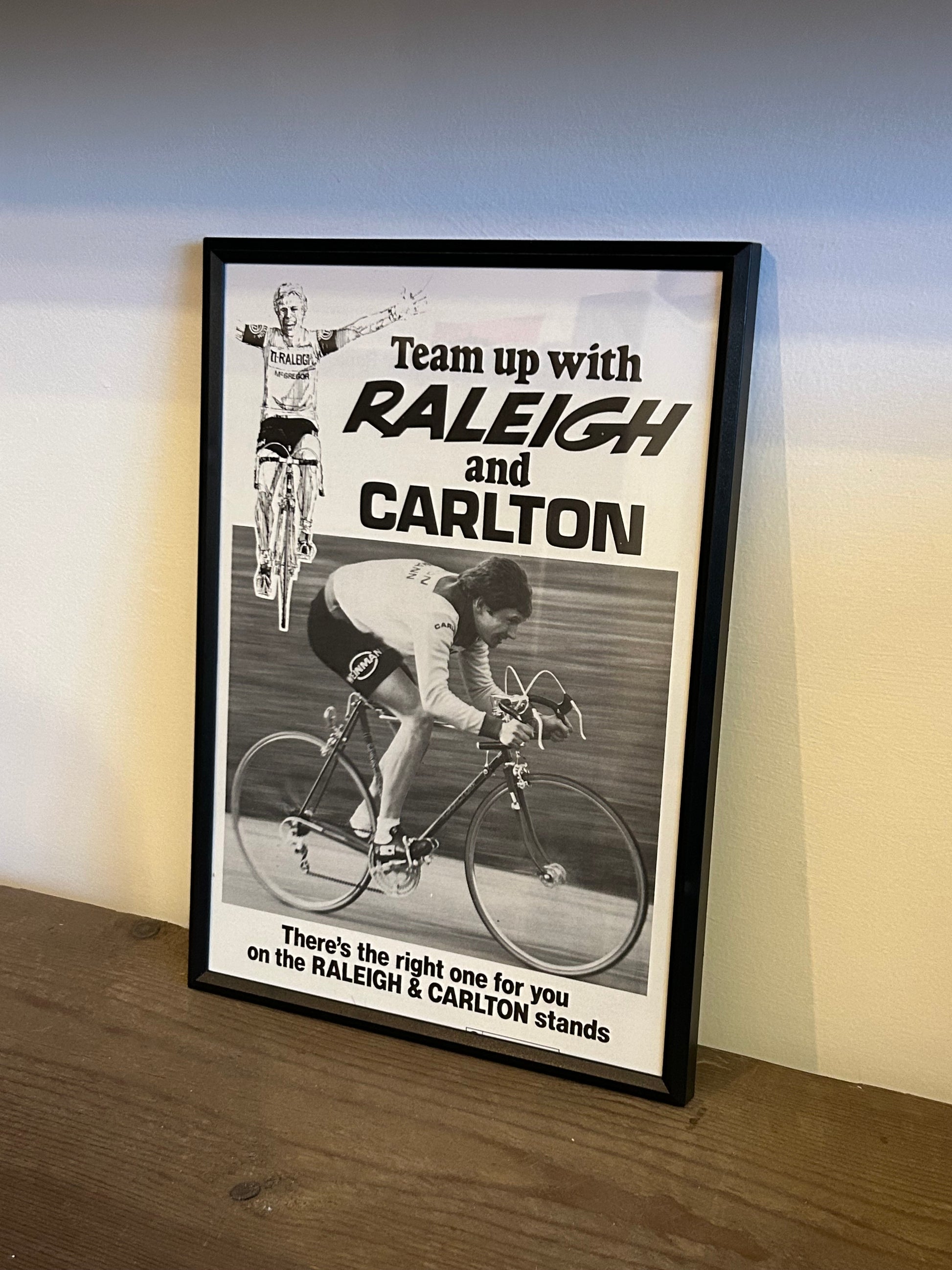 Raleigh and Carlton Vintage Advert from August 1978