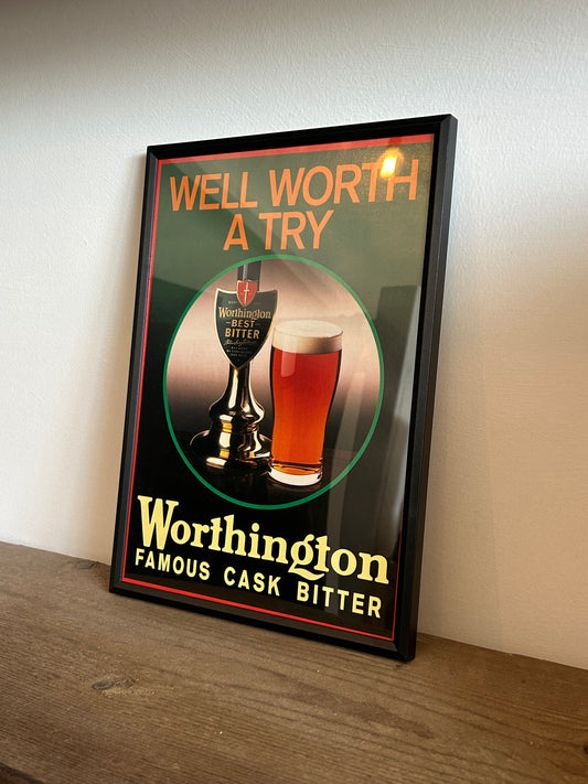 Worthington Bitter Vintage Advert