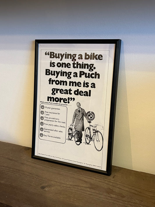 Puch Vintage Advert from August 1978