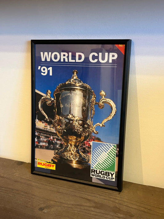Rugby World Cup 1991 Vintage Advert 